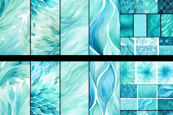 Download Turquoise Blue Patterns - Premium Resources