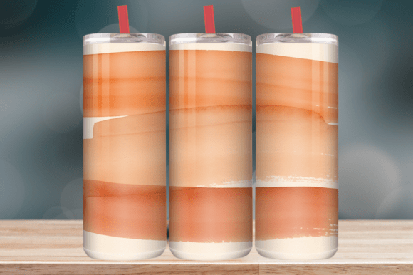 Download Warm Orange Gradient Stripe Minimal - Orange Collection