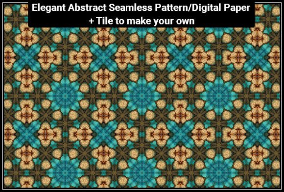 Download Elegant Seamless Pattern &amp; Tile #004 - Premium Resources