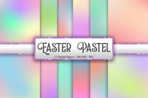 Download Easter Pastel Background Digital Papers - Premium Resources