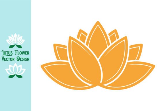 Download Warm Orange Sunshine Lotus Vector - Orange Collection